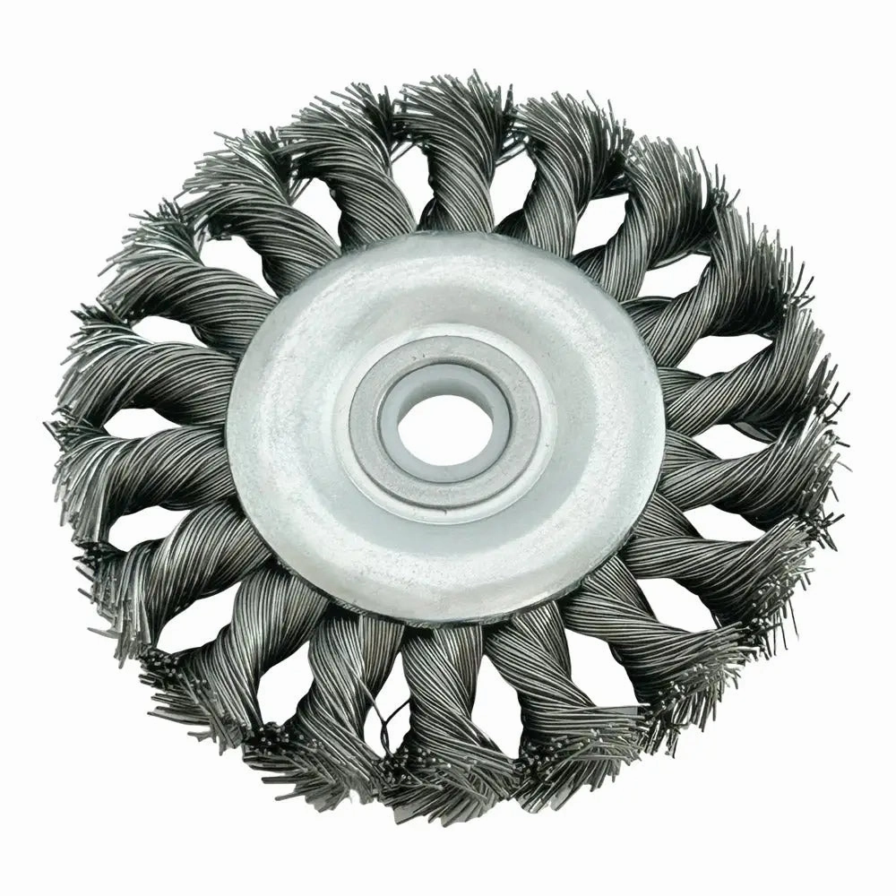 AA Knotted Wire Wheel, 3" Dia. / 1/2" Arbor - 68-303
