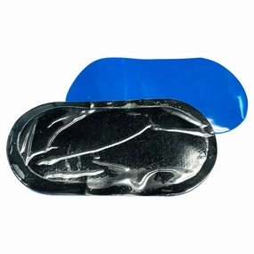 AA Oval Plastic-Backed Tire Patch for Tube / Tubeless Tire (1-7/8" x 3-3/4")
