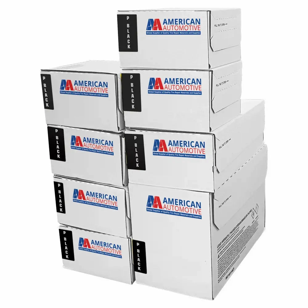 AA P Style Uncoated Wheel Weight Kit (Zinc, 200 Pcs)