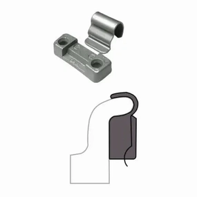 AA "BMN" Coated Two-Piece Wheel Weight (Lead / 25/Box)