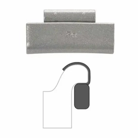 AA "FN" Clip-On Wheel Weight (Steel / 25/Box)