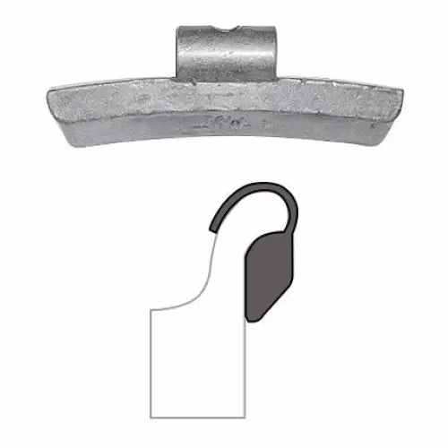 AA "IAW" Coated Clip-On Wheel Weight (Lead / 25/Box)