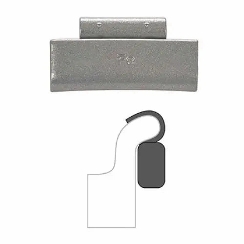 AA "IAW" Coated Clip-On Wheel Weight (Steel / 25/Box)