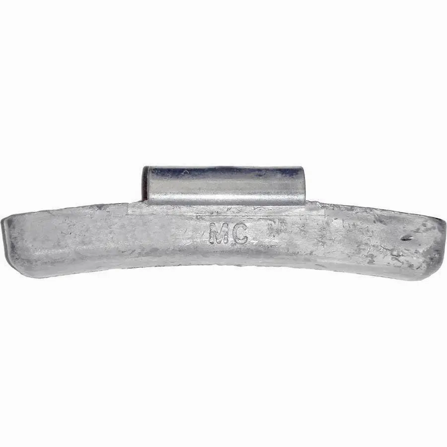 AA "MC" Uncoated Clip-On Wheel Weight (Lead / 50/Box)