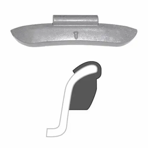 AA "T" Coated Clip-On Wheel Weight (Lead / 25/Box)