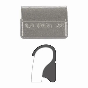 AA "TAL" Clip-On Wheel Weight (Zinc / 25/Box)