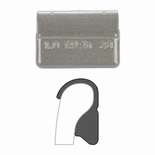 AA "TAL" Clip-On Wheel Weight (Zinc / 25/Box)
