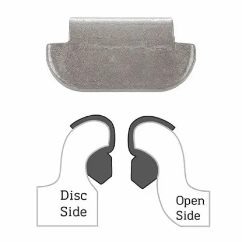 AA "TAL" Coated Clip-On Wheel Weight (Lead / 25/Box)