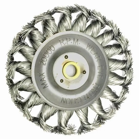 AA Twist Wire Wheel 4" Dia.
