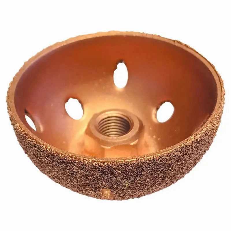 AA Vented Contour Cup Rasps w/ Nut - 3/8" AH (Ea.)