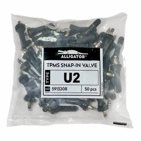 Alligator U2 TPMS Snap-in Valve Stem Bag of 50, VS-950, 20008, 20018 - 591320B