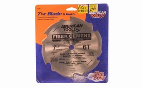 American Tool Co. 7-1/4" Fiber Cement Blade - 6 Tooth