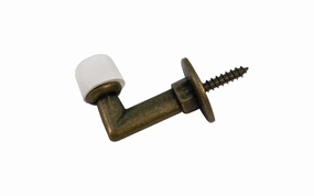 Antique Brass Finish on Aluminum Floor Door Stop