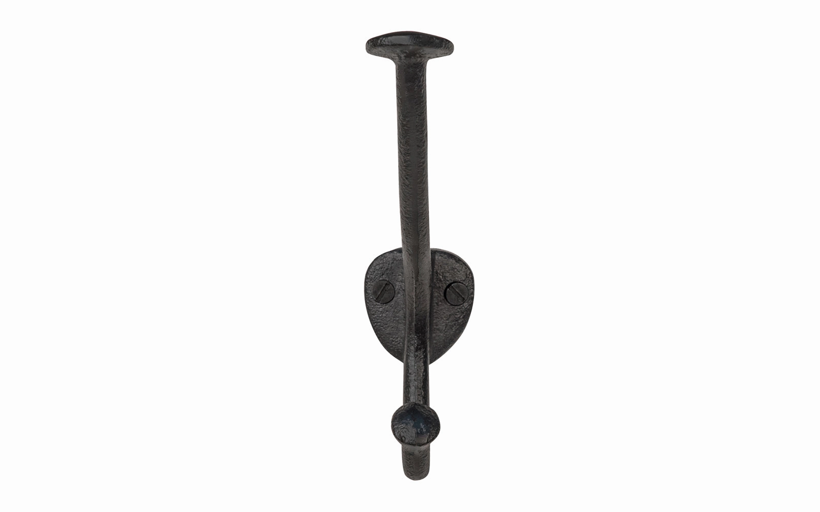 Art Nouveau Black Cast Iron Hall Tree Hook