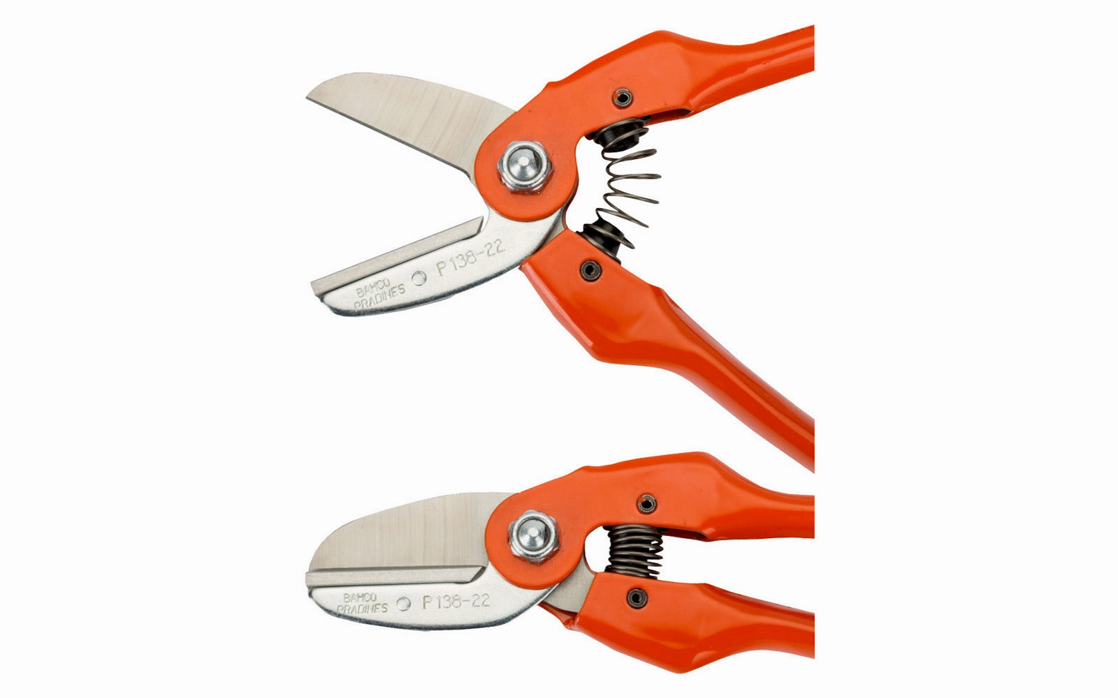 Bahco Anvil Pruners with Steel Handle