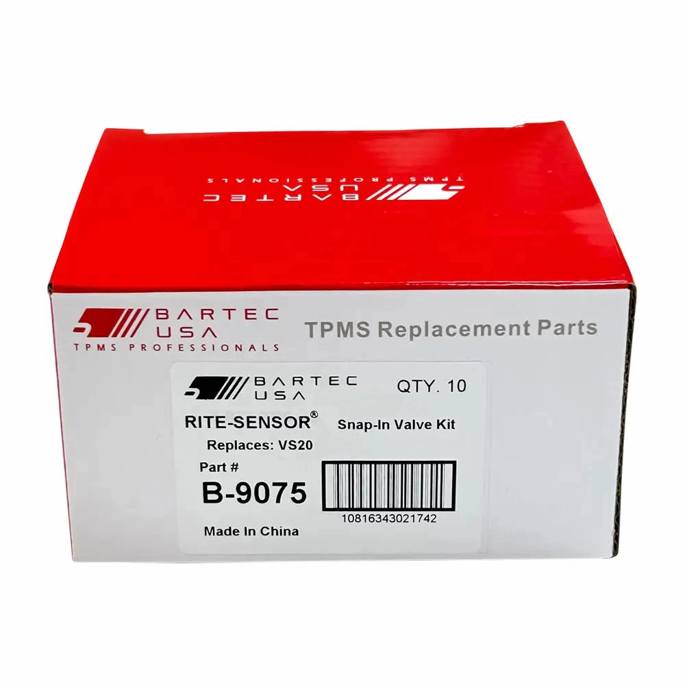 Bartec B-9075 TPMS Snap-in Valve Service Kit (VS-20)