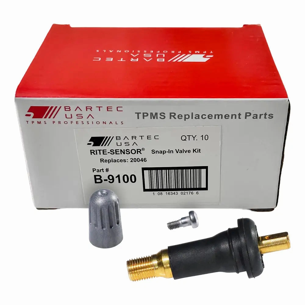 Bartec B-9100 TPMS Snap-in Valve Service Kit (VS-20, 20046)