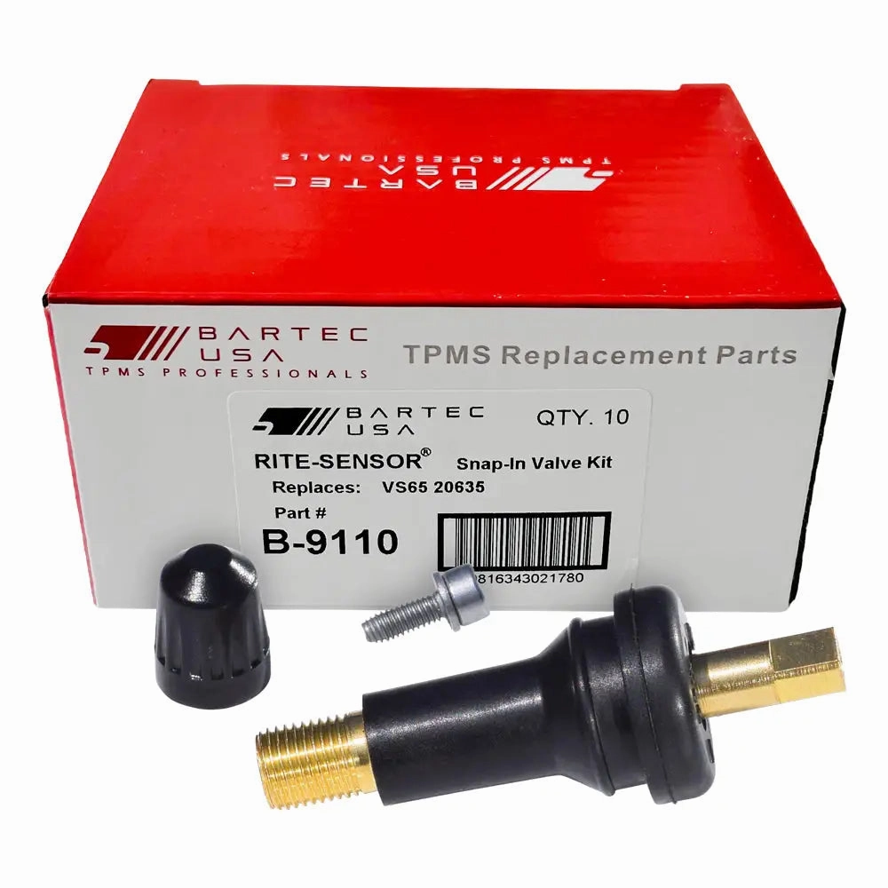 Bartec B-9110 TPMS Snap-in Valve Service Kit (VS-65, 20635)