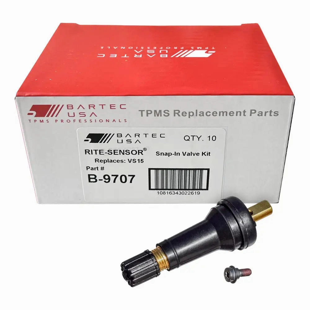 Bartec B-9707 TPMS Snap-in Valve Service Kit (VS-15)