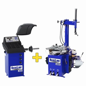 Baseline BL350 Balancer & BL300 Tire Machine COMBO