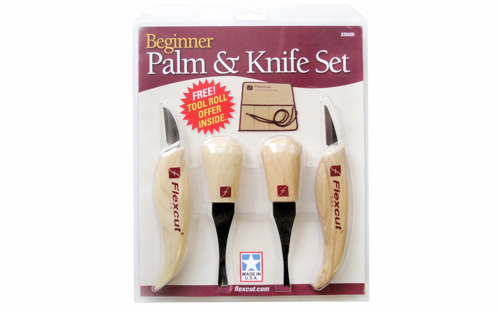 Beginner Palm & Knife Carving Set