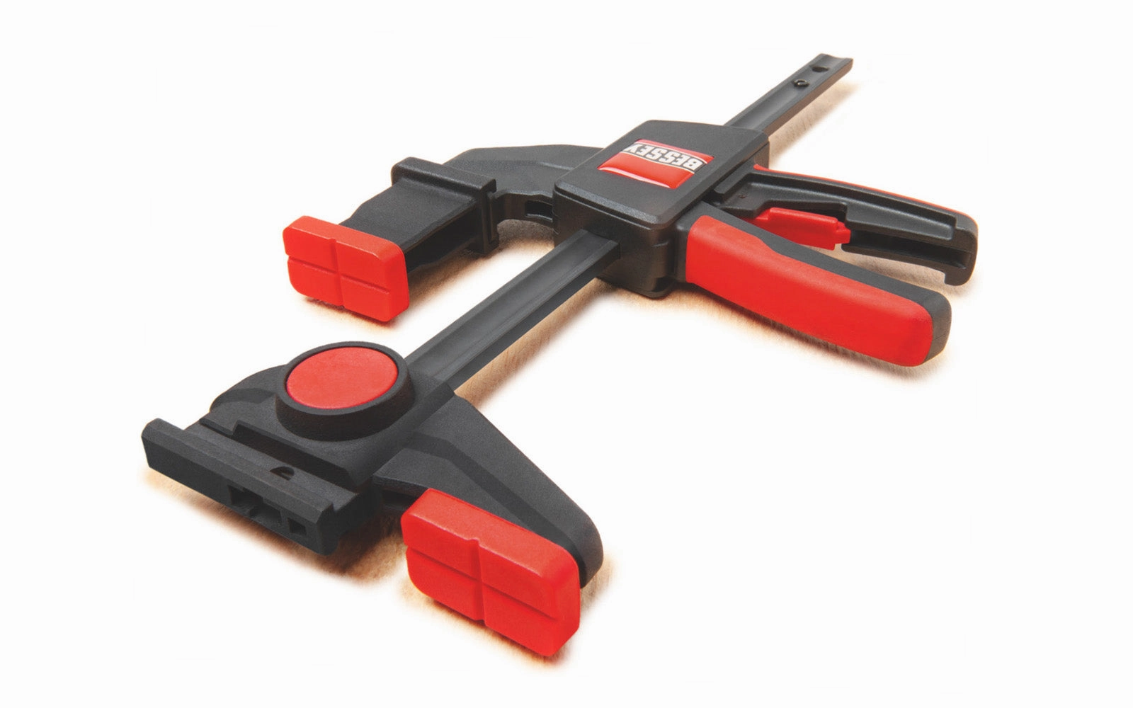 Bessey 2-PC One-Handed Track Saw Guide Table Clamps - EZR-SET