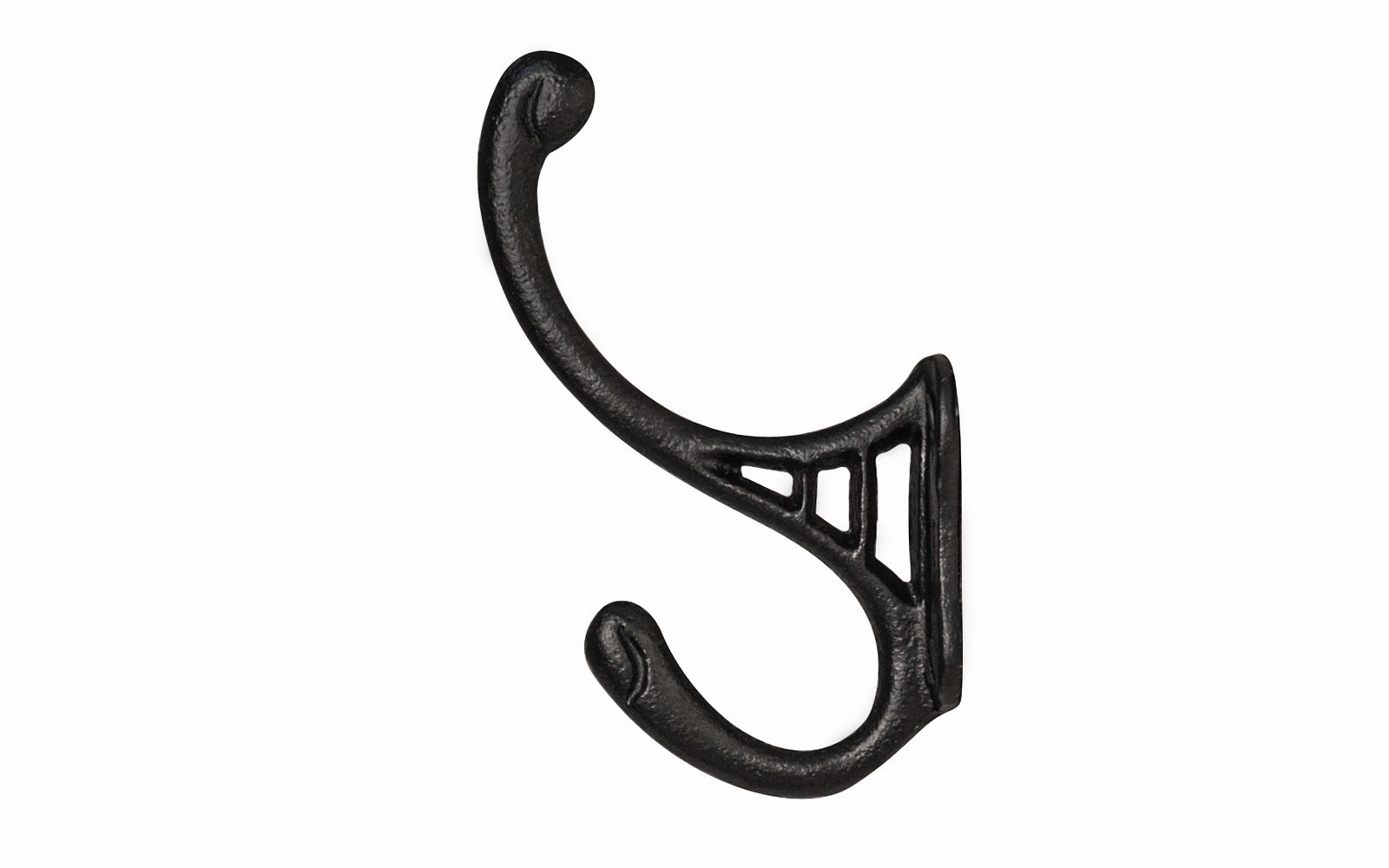 Black Cast Iron Hall Tree Hook