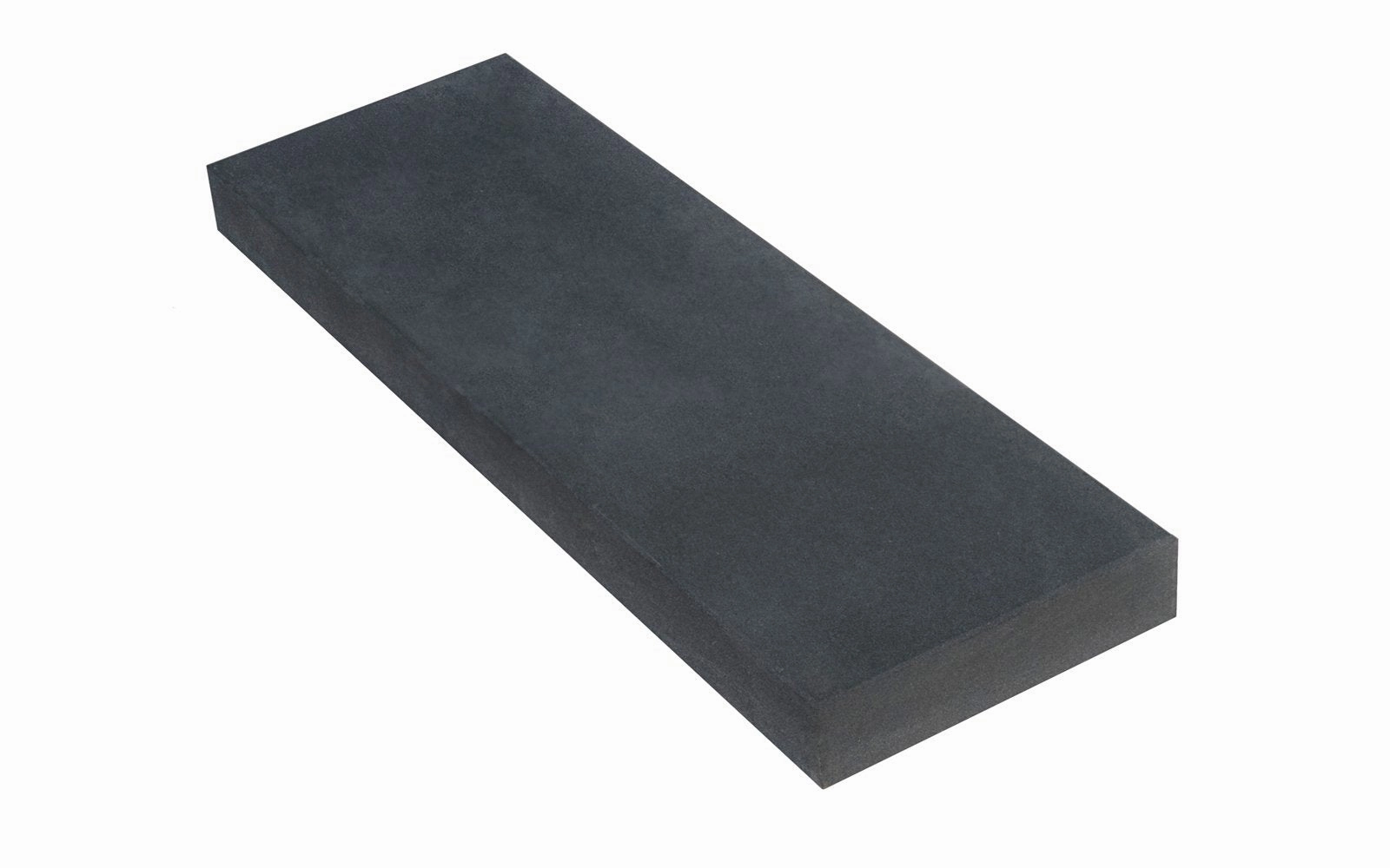 Black Hard Arkansas Bench Stone with Wooden Box ~ 6" x 2"