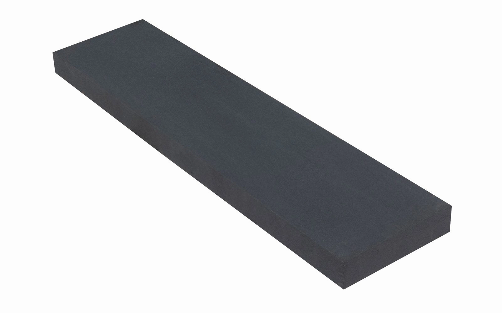 Black Hard Arkansas Bench Stone with Wooden Box ~ 8" x 2"