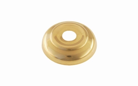 Brass Ball Finial Base ~ 1-3/4" Diameter