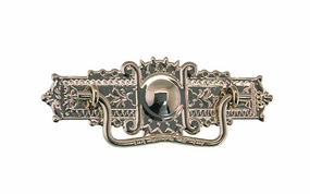 Brass Eastlake Drop Pull ~ 3" On Centers