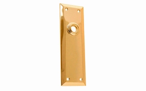 Brass Escutcheon Door Plate