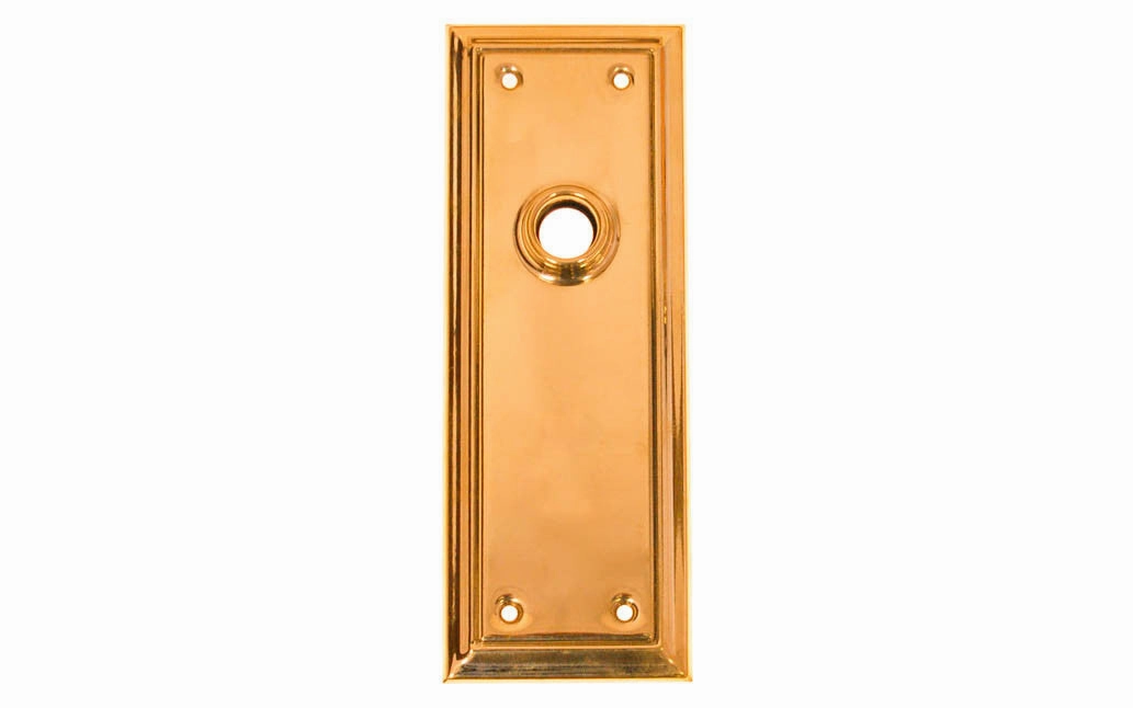 Brass Escutcheon Door Plate