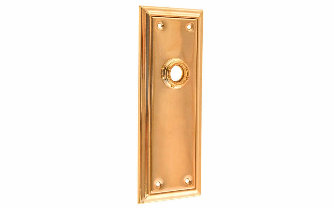 Brass Escutcheon Door Plate