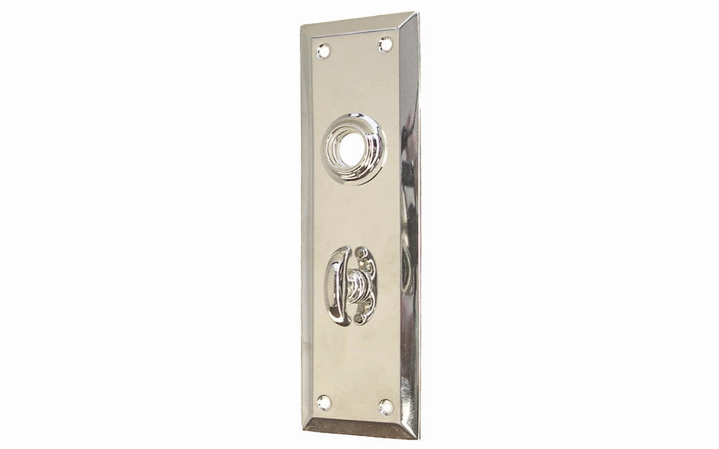 Brass Escutcheon Door Plate with Thumbturn
