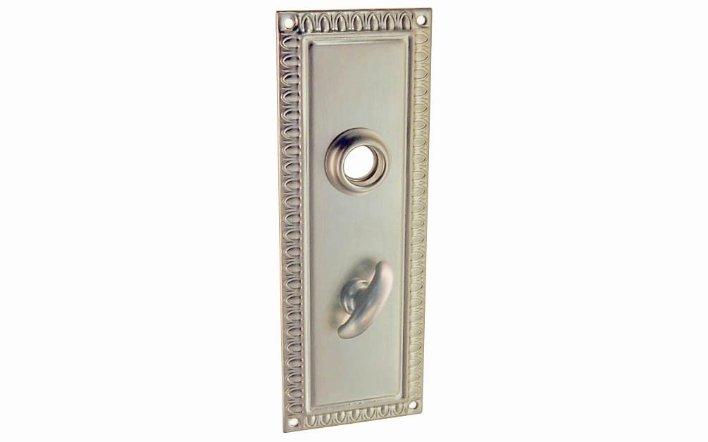 Brass Escutcheon Door Plate with Thumbturn