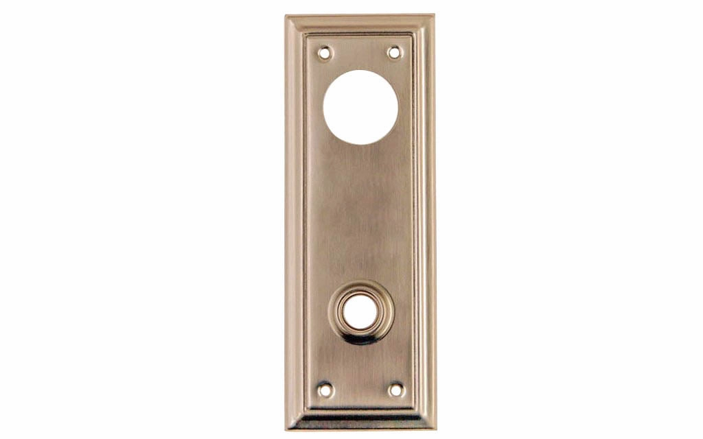 Brass Escutcheon Keyway Cylinder Door Plate