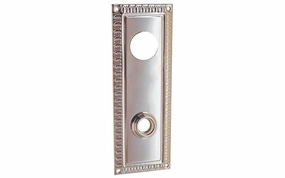 Brass Escutcheon Keyway Cylinder Door Plate