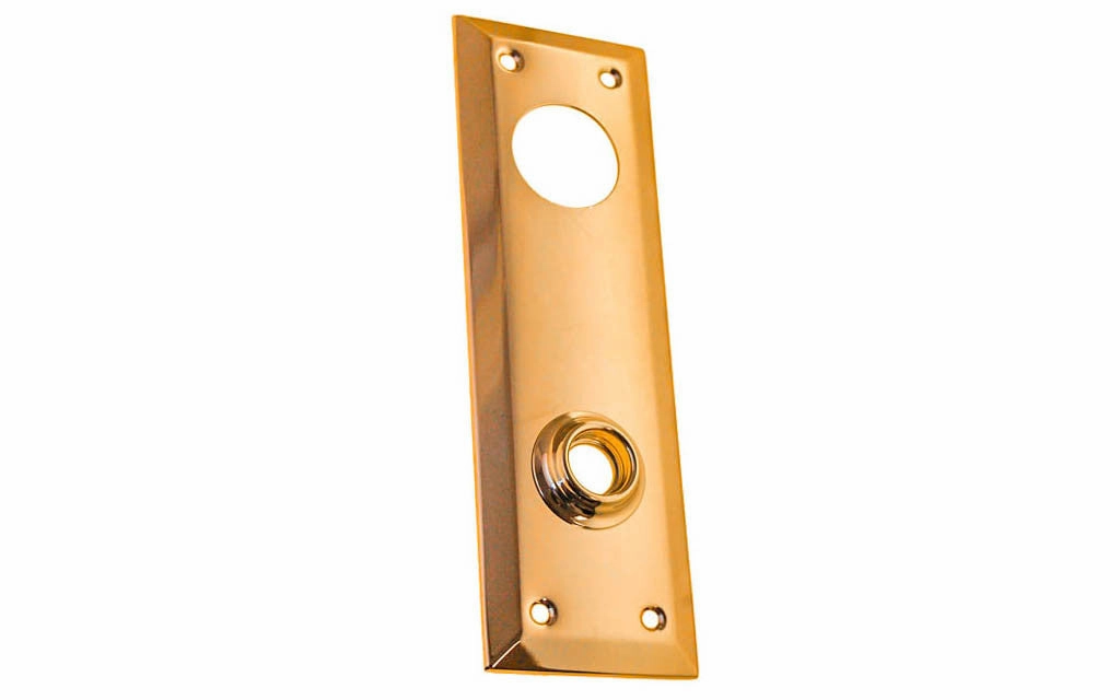 Brass Escutcheon Keyway Cylinder Door Plate