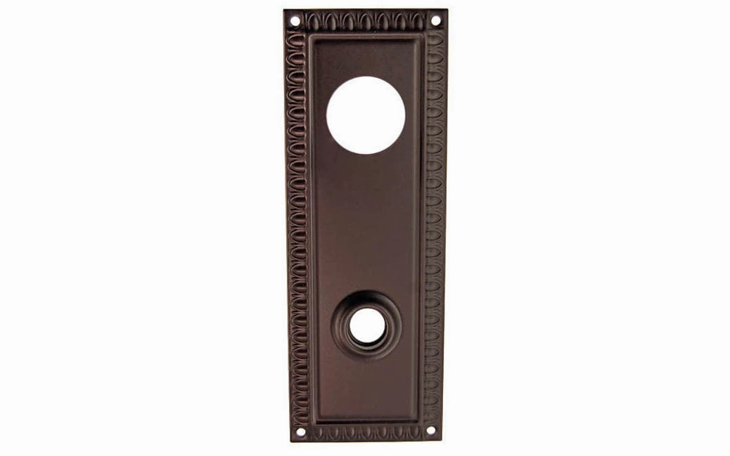 Brass Escutcheon Keyway Cylinder Door Plate