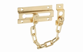 Brass Finish Steel Door Chain
