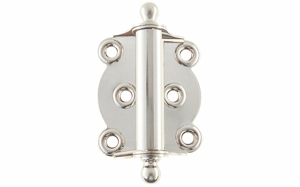 Brass Full Surface Spring Door Hinge with Ball-Tips