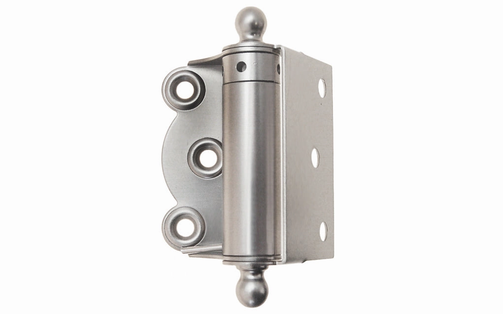 Brass Half Surface Spring Door Hinge with Ball-Tips