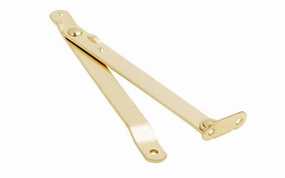 Brass-Plated Steel Folding Support - Left Side