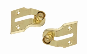 Brass Plated Window Vent Stops
