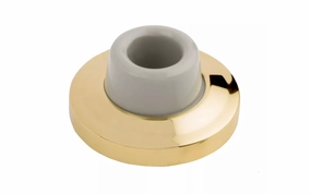 Bright Brass Finish Solid Brass Wall Door Stop