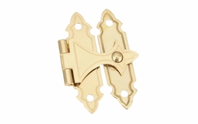 Bright Brass Small Decorative Catches - 2 Pack