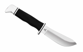 Buck Knives 103 Skinner Fixed Blade Knife with Black Handle & Sheath