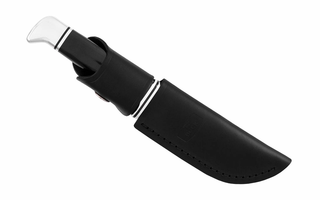 Buck Knives 103 Skinner Fixed Blade Knife with Black Handle & Sheath