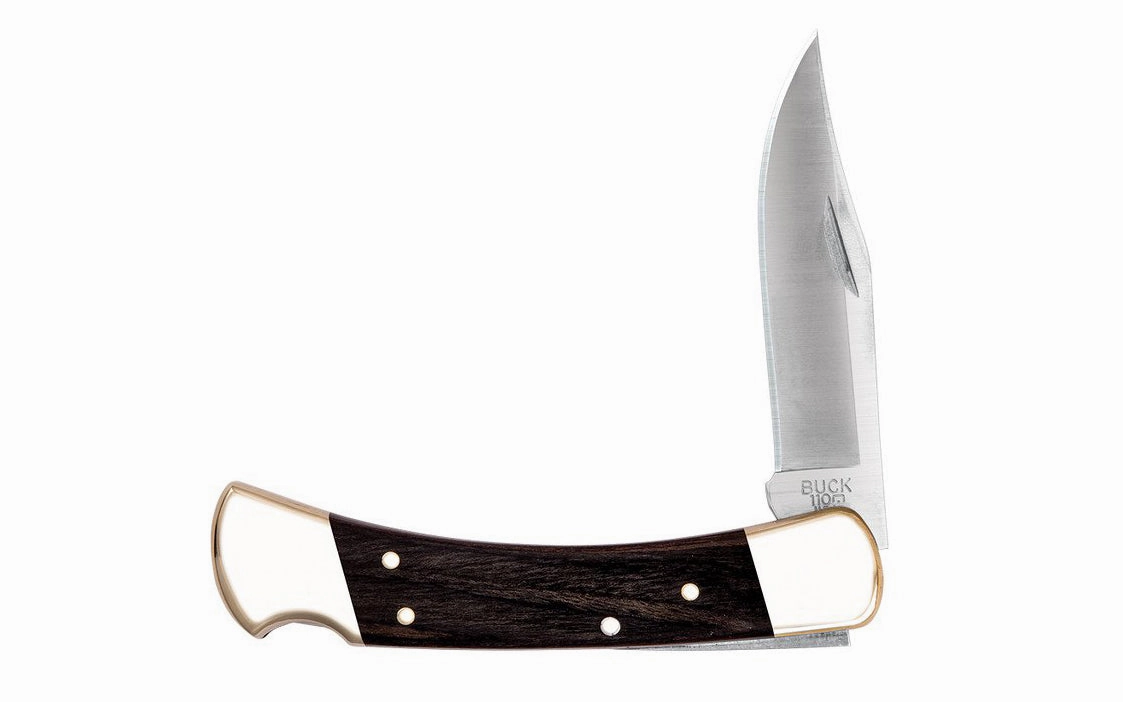 Buck Knives 110 Folding Hunter Knife & Sheath